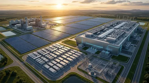 Evaluating Data Center Microgrid LCOE at the Gigawatt Scale
